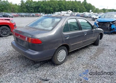 1997 Nissan Sentra Xe/Gxe/Gle из США, поврежденный, VIN 1N4AB41D4VC727113